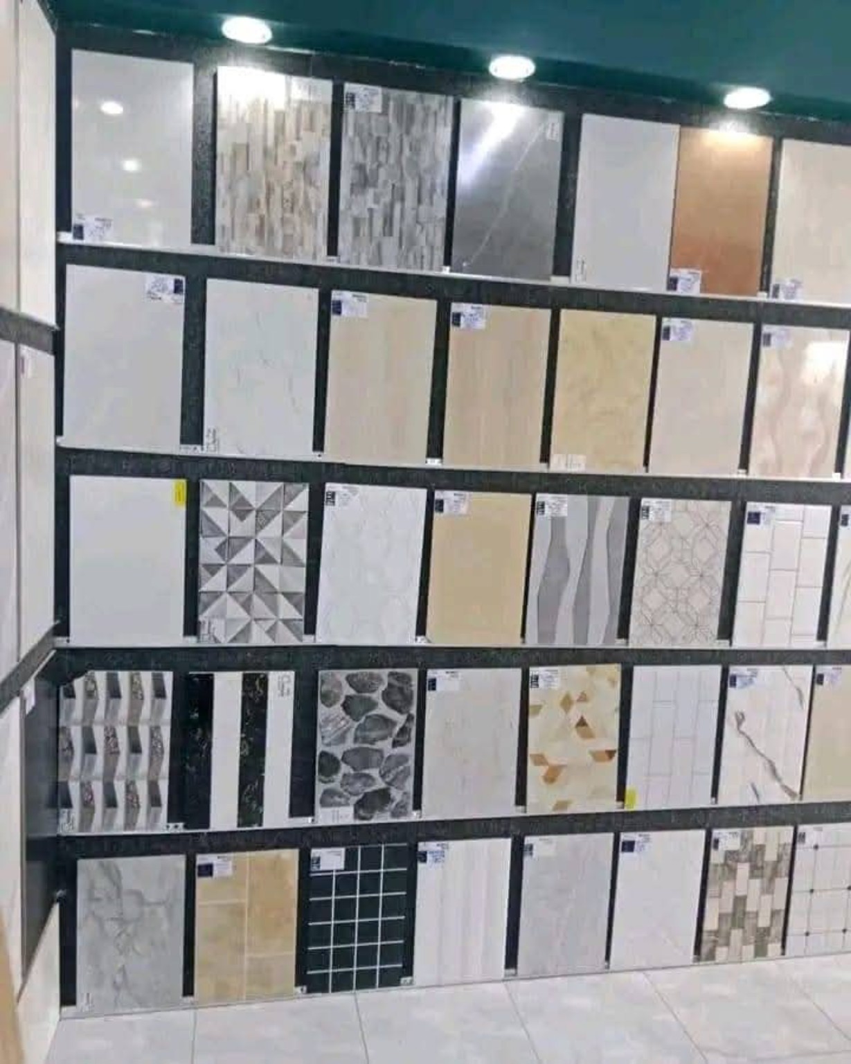 Twyford tile showroom display